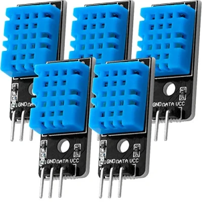 Immagine di AZDelivery 5 x KY 015 DHT11 Modulo Sensore di Temperatura compatibile con Arduino incluso un E Book!