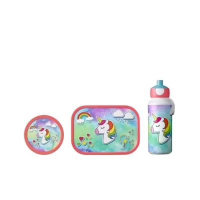 Immagine di Mepal Set da Pranzo Campus, Pu e Lb Fb, &#039;Unicorn&#039;