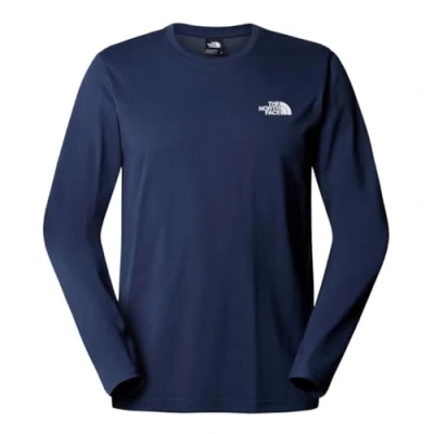 Immagine di The North Face Simple Dome Maglietta a Maniche Lunghe Senza Collo Summit Navy S
