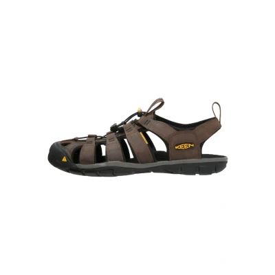 Immagine di Keen Clearwater CNX Sandali da trekking, Uomo, Taglia: 45, Dark earth/black Pelle e tessuto