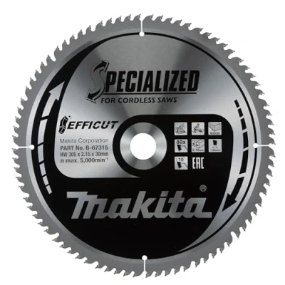 Immagine di Makita B 67321 Lama circolare 305 x 30 2.15 mm Numero di denti: 100 1 pz.