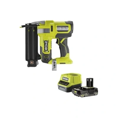 Immagine di Confezione RYOBI Chiodatrice ad aria compressa R18GN18 0 18V OnePlus 1 batteria 2.0Ah caricatore rapido RC18120