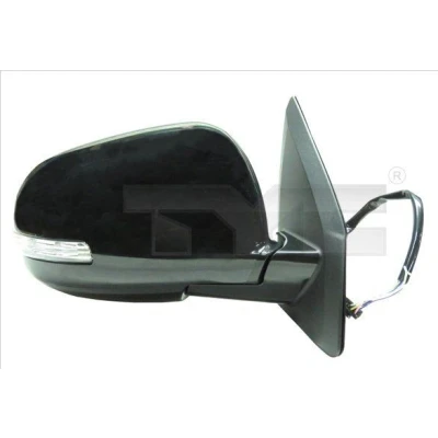 Immagine di Specchio retrovisore esterno Tyc 323 0016 Sx con la prima mano per regolazione elettrica specchio, convesso, termico, ribaltabile/ripiegabile elettric