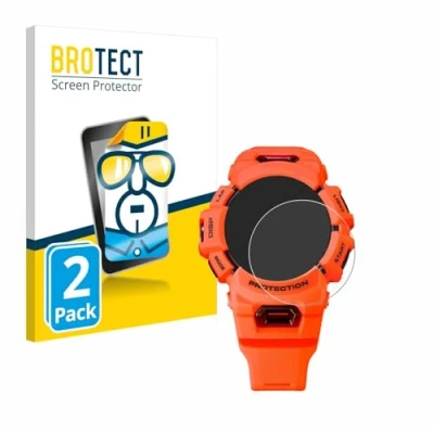 Immagine di brotect Pellicola Protettiva per Casio G Shock GBA 900 Protezione Schermo (2 Pezzi) [Trasparente, Anti Impronte]