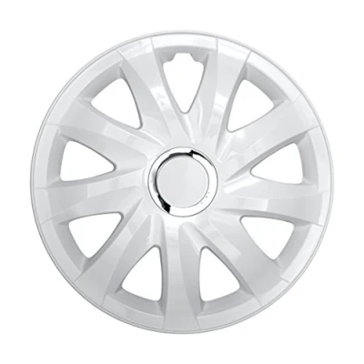 Immagine di NRM Copricerchi Universali Drift Bianco 15&quot;, Set 4 Pezzi