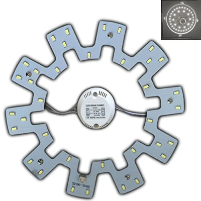 Immagine di Modulo LED, set da montare per lampada circolare soffitto, lampadina a tubo, 18 Watt, tageslichtweiß, 2G10 18.00W 230.00V