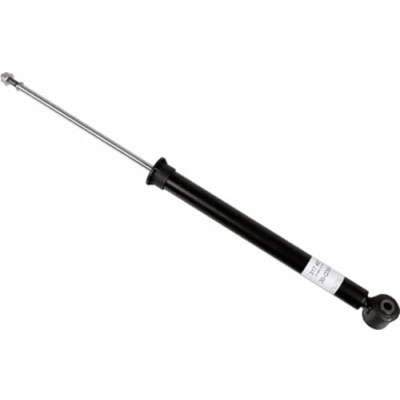 Immagine di SACHS 317 487 Ammortizzatore A pressione del gas Monotubo telescopico Spina superiore, Occhiello inferiore FIAT: 500L