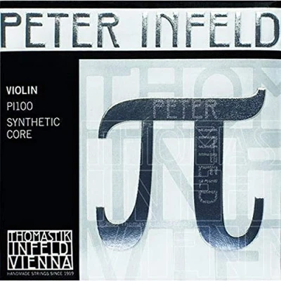 Immagine di G Peter Infeld violino nucleo sintetico filo d&#039;argento