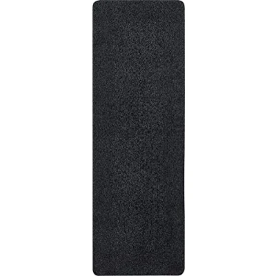 Immagine di andiamo Amadis Zerbino in cotone con fondo antiscivolo, 50 x 150 cm, colore: antracite