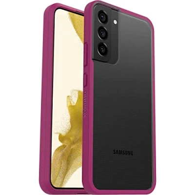 Immagine di Otterbox cover per Samsung Galaxy S22+ Sleek, resistente a shock e cadute, Sottile, testata norme anti caduta MIL STD 810G, Transparant/Rosa, Senza Retail Package