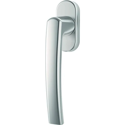 Immagine di Maniglia Roto Line standard senza logo, argento naturale, lunghezza perno 32 mm