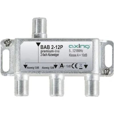 Immagine di Axing BAB 2 12P Derivatore TV via cavo vie 5 1218 MHz