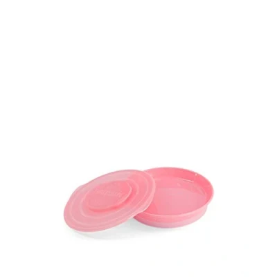 Immagine di Twistshake Piatto per Bambini in Silicone 6+ Mesi Rosa