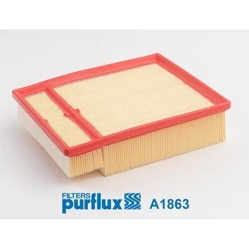 Immagine di PURFLUX A1863 filtro aria 70 213 267 Cartuccia AUDI: A4 B6 Avant, B7 Sedan