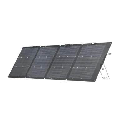 Immagine di ECOFLOW 220W Pannello Solare Bifacciale Pieghevole con Supporto Regolabile, Impermeabile IP68 e Durevole per la Vita Fuori Rete