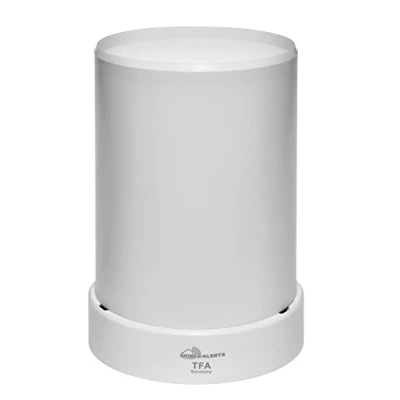 Immagine di TFA Dostmann Weatherhub Stazione Meteo con pluviometro SmartHome e sensore supplementare, Bianco