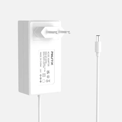 Immagine di PAUTIX Striscia LED Spina UE Alimentatore DC24V 3A per strisce LED, Adattatore di Alimentazione AC100 240 Driver bianco massimo 72W（Bianco）