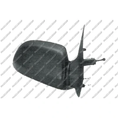 Immagine di Specchio retrovisore esterno Prasco RN0577213 Dx nero elettrico termico, regolabile dall&#039;interno, convesso
