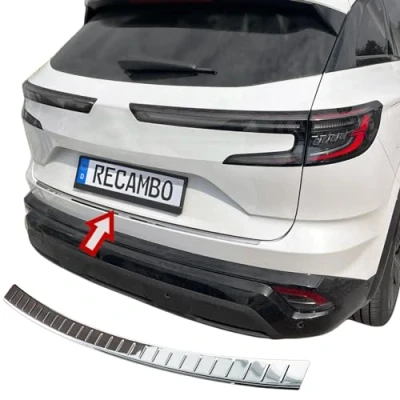 Immagine di RECAMBO protezione per paraurti in acciaio inox lucido, look cromato, compatibile con Renault Austral anno di costruzione dal 2022 Styling e il