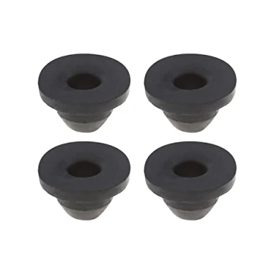 Immagine di Create idea 4 Pezzi Tappo Di Tenuta In Gomma Per Pompa Tergicristallo Parabrezza Motore Spray 443955465 Compatibile Con VW Golf Polo Bus T3 T4 T5 Accessori Auto
