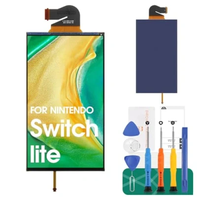 Immagine di schermo LCD TFT per Nintendo Switch Lite Lite, ricambio digitalizzatore (non include lo touch)