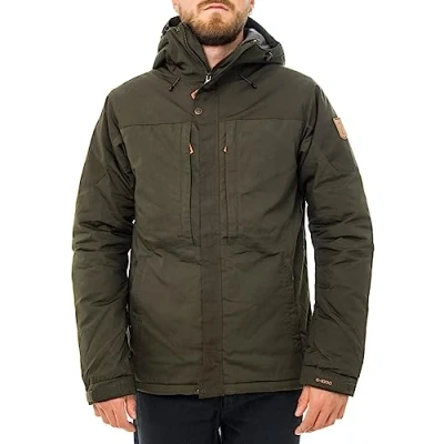 Immagine di Fjällräven Skogsö Padded Jacket M, Giacca Invernale, Uomo, Verde (Deep Forest), XS