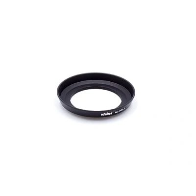 Immagine di vhbw Paraluce compatibile con Nikon Nikkor AF 24mm f2.8D 52 mm obiettivo nero, metallo, rotondo Sostituisce HN 1