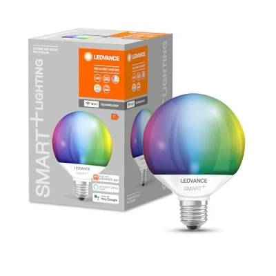 Immagine di LEDVANCE SMART+ ERP: F (A G) G95 RGBW E27 14 W