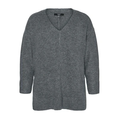 Immagine di Vero Moda Curve Vmcfiluca LS VNCK LONG GA CUR NOOS Maglione, Donna, Taglia: 50/52, Balsam green