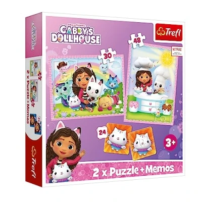 Immagine di Trefl Gabby&#039;s Dollhouse Puzzle, Multicolore, One Size, 93382