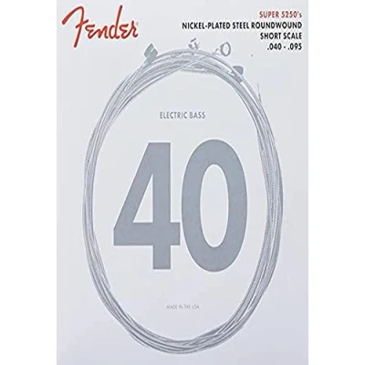 Immagine di Fender® »SUPER 5250XL SHORT SCALE Bass STRINGS« Corde per Nickel Plated Steel 040/095