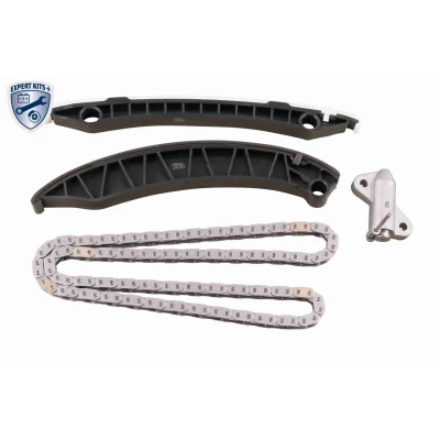 Immagine di VAICO V46 10001 BEK Kit Catena distribuzione con guide di scorrimento, tendicatena per albero a camme chiusa, Simplex