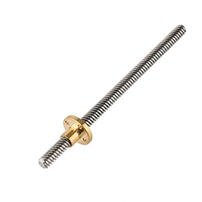 Immagine di VBESTLIFE Asta filettata T8, 8 mm, codolo con dado in ottone, per stampanti 3D (150 mm)