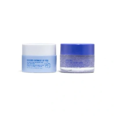 Immagine di W7 Scrub labbra + maschera notte Sweet Dreams Set da 2 pezzi Aroma mirtillo Esfolia, ristora, lenisce e idrata