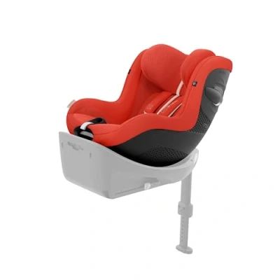 Immagine di CYBEX Gold Seggiolino Auto Sirona G i Size Plus, per Bambini da 3 Mesi a 4 Anni (Dalla Nascita con Riduttore Neonati), Max. 19 kg, 61 105 cm (Da 40 Hibiscus Red