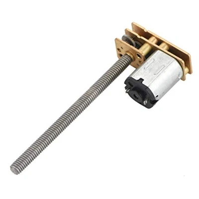 Immagine di Motoriduttore Dc 6 V 12 V, Flip Filettato 1024Ga20 N20, Albero M4 x 55 Mm (12 200 Giri/Min)