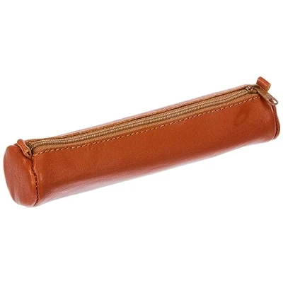 Immagine di Clairefontaine 77018C Astuccio Rotondo, 18.3 x 9.4 2.4 cm, Tabacco