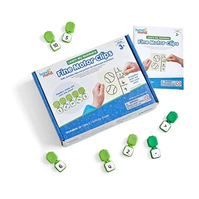 Immagine di Learning Resources Clip per abilità Fino motorie Learn My Numbers, Taglia Unica, 95381