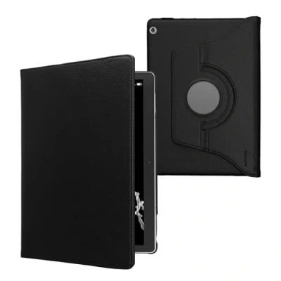 Immagine di kwmobile Cover Compatibile con Huawei MediaPad M3 Lite 10 Custodia per Tablet Rotazione 360 Stand Similpelle Protezione Tab Pad