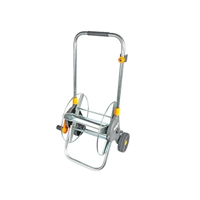 Immagine di Hozelock Carrello avvolgitubo in metallo, tubi da 0000 2437 Per 60 m di tubo