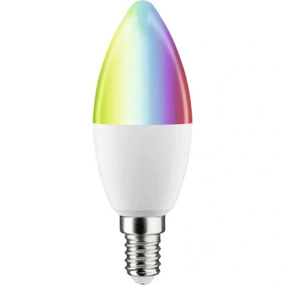Immagine di 29146 Paulmann Home Lampadina LED E14 ERP: F (A G) 5 W RGBW Opaco