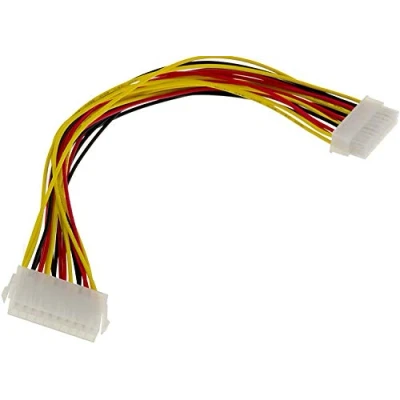 Immagine di Kalea INFORMATIQUE Cavo di prolunga dell&#039;alimentatore da ATX 20 Femmina a ATX20 Maschio. Lunghezza 30 cm