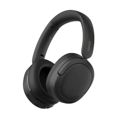 Immagine di Edifier W800BT SE Cuffie Wireless Over Ear Bluetooth 5.4 Cancellazione del Rumore delle Chiamate AI 45Ore Ricarica Rapida Modalità Gioco Pieghevole Nero (W800BT SE, Nero)