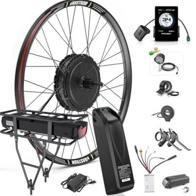 Immagine di Bafang Motore Ruota Posteriore 750W 48V per Kit Conversione Bici Elettrica con Batteria Opzionale e Display, Versione a Cassetta da 26&quot; 27,5&quot; 28&quot; Set del Mozzo Rear OLD 135 142 MM