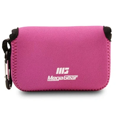 Immagine di MegaGear MG792 Custodia in Neoprene compatibilie con Nikon Coolpix W150, W100, S33 Rosa