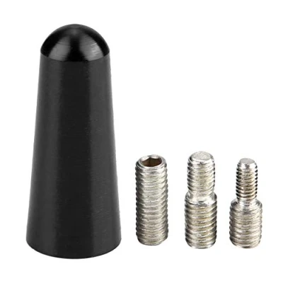 Immagine di antenna per auto, adattatore corta da tetto in lega di alluminio 3 cm