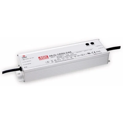 Immagine di Mean Well HLG 185H 30A Driver per LED, Trasformatore LED Tensione costante, Corrente costante 186 W 6.2 A 30 V/DC Circuito PFC, Protezione sovraccarico,