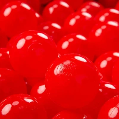 Immagine di KiddyMoon 700 Palline/7Cm Palline Morbide Colorate Per Piscina Bambini Fatto In EU, Rosso