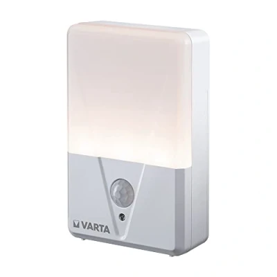 Immagine di Varta Motion Sensor Night Light 16624101421 Lampada da notte con rilevatore di movimento LED (monocolore) Bianco