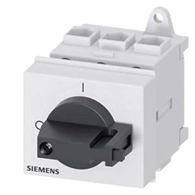 Immagine di Interruttore sezionatore Nero 3 poli 16 mm² 32 A 690 V/AC Siemens 3LD22300TK11